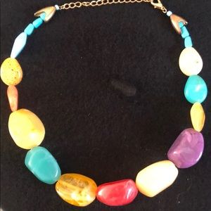 Multi stone necklace